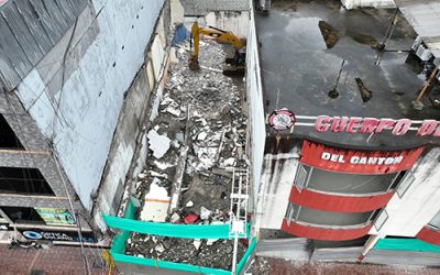 INICIAN TRABAJOS DE REMODELACIÓN DE LA ESTACIÓN CENTRAL DE BOMBEROS