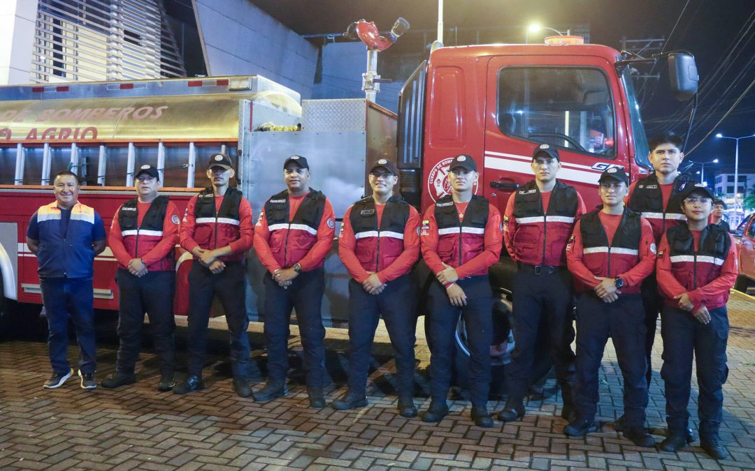 Seguridad en el parque Recreativo de Nueva Loja por fin de año